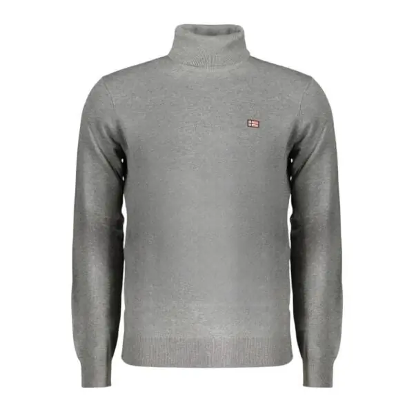 Scuola Nautica Italiana - Ανδρικό Πουλόβερ Ζιβάγκο 843102-FUMO Γκρι Σκούρο