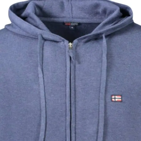 Scuola Nautica Italiana - Ανδρικό Πουλόβερ Με Φερμουάρ 843105-DENIM Μπλε 843105-DENIM