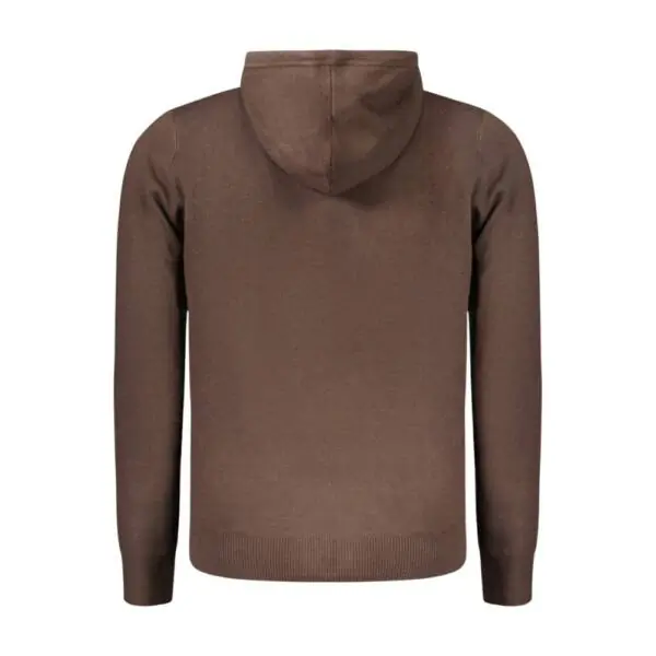 Scuola Nautica Italiana - Ανδρικό Πουλόβερ Με Φερμουάρ 843105-FALCON Καφέ 843105-FALCON