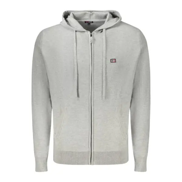 Scuola Nautica Italiana - Ανδρικό Πουλόβερ Με Φερμουάρ 843105-GREYME Γκρι