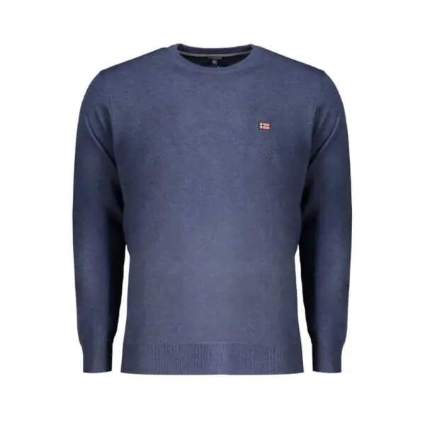 Scuola Nautica Italiana - Ανδρικό πουλόβερ Crewneck 833101-DENIM Μπλε