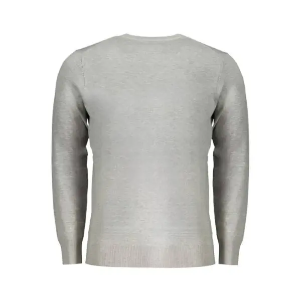 Scuola Nautica Italiana - Ανδρικό πουλόβερ Crewneck 833101-GREYME Γκρι Ανοιχτό 833101-GREYME