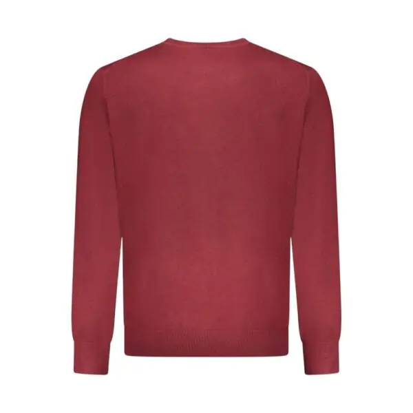 Scuola Nautica Italiana - Ανδρικό πουλόβερ Crewneck 833101-MERLOT Μπορντό 833101-MERLOT