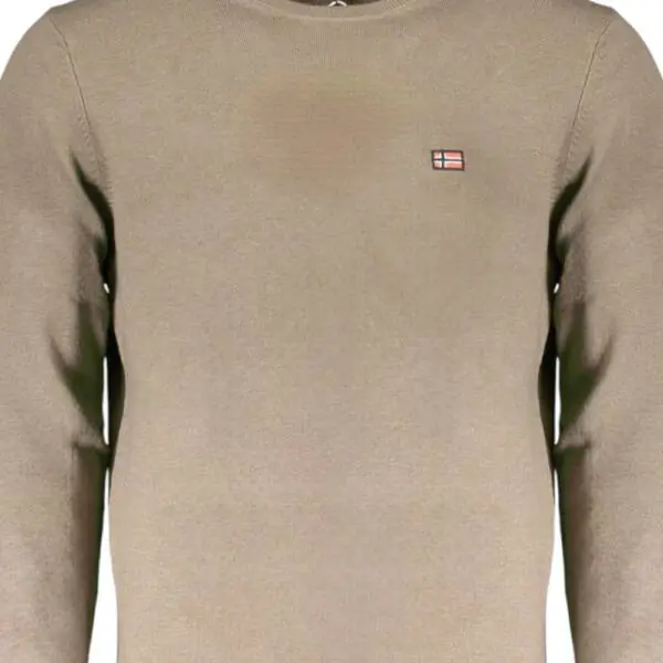 Scuola Nautica Italiana - Ανδρικό πουλόβερ Crewneck 833101-NOCE Καφέ 833101-NOCE