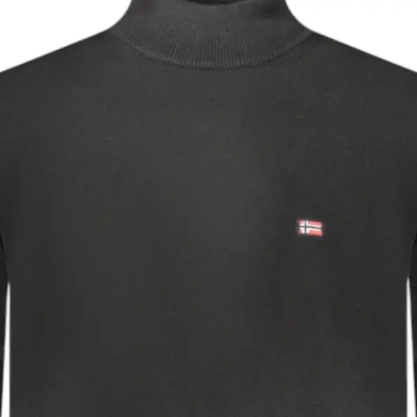 Scuola Nautica Italiana - Ανδρικό πουλόβερ Ζιβάγκο 843103-BLAC Μαύρο 843103-BLAC