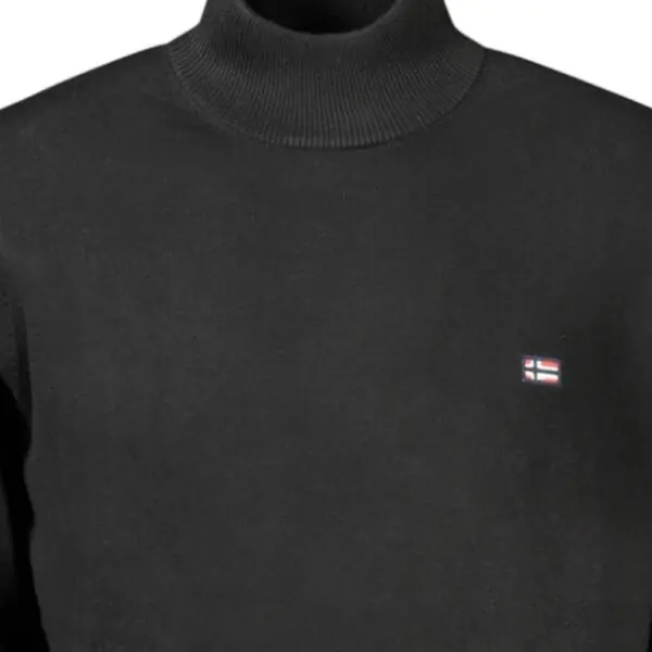 Scuola Nautica Italiana - Ανδρικό πουλόβερ Ζιβάγκο 843103-BLACK Μαύρο 843103-BLACK