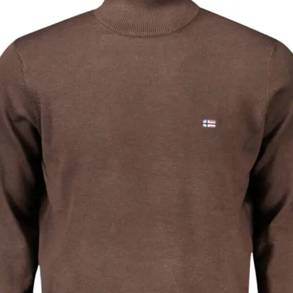 Scuola Nautica Italiana - Ανδρικό πουλόβερ Ζιβάγκο 843103-FALCON Καφέ 843103-FALCON