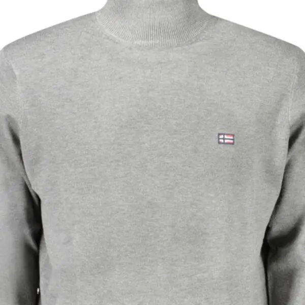 Scuola Nautica Italiana - Ανδρικό πουλόβερ Ζιβάγκο 843103-FUMO Γκρι 843103-FUMO