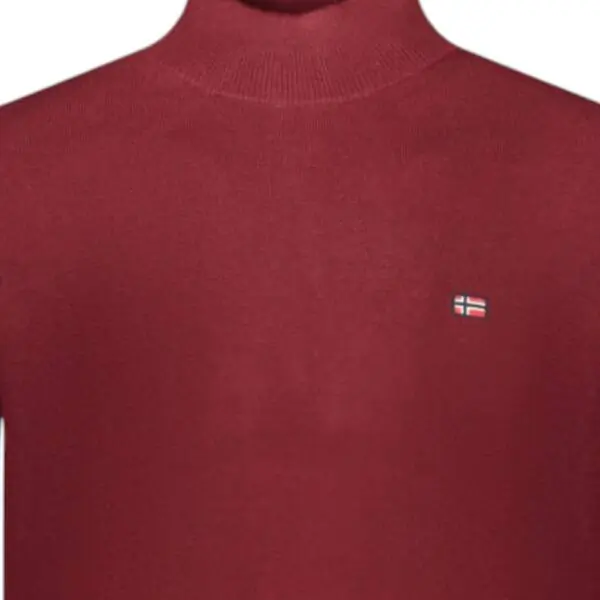 Scuola Nautica Italiana - Ανδρικό πουλόβερ Ζιβάγκο 843103-MERLOT Μπορντό 843103-MERLOT