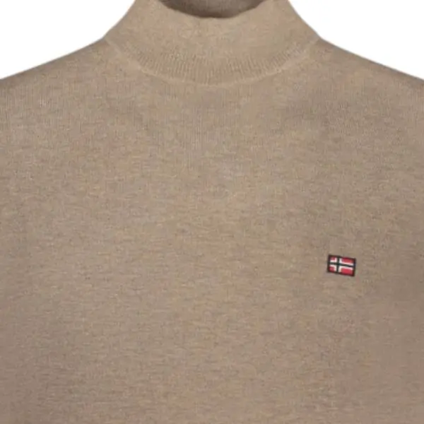 Scuola Nautica Italiana - Ανδρικό πουλόβερ Ζιβάγκο 843103-NOCE Μπεζ 843103-NOC