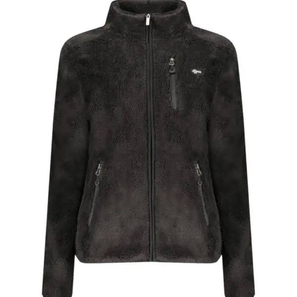 Scuola Nautica Italiana - Γυναικεία Ζακέτα Φούτερ Fleece 849909-BLACK Μαύρο