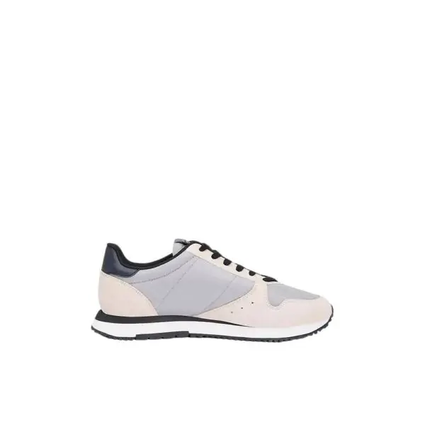 Tommy Hilfiger - Ανδρικά Sneakers Eva Runner Leather EM0EM01649-ABY Γκρι EM0EM01649-ABY