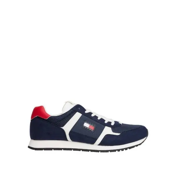 Tommy Hilfiger - Ανδρικά Sneakers Th Runner Casual EM0EM01617-C1G Μπλε Σκούρο