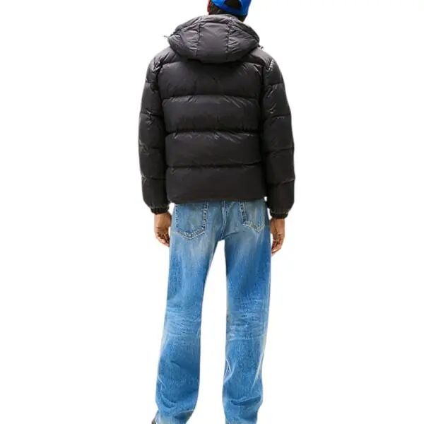 Tommy Hilfiger - Ανδρικό Αδιάβροχο Μπουφάν Th Essential Down Regular Fit DM0DM19786-BDS Μαύρο DM0DM19786-BDS