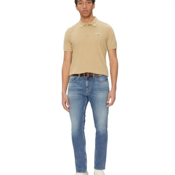 Tommy Hilfiger - Ανδρικό Παντελόνι Τζιν Austin Slim Fit DM0DM20987-1A5 Μπλε DM0DM20987-1A5