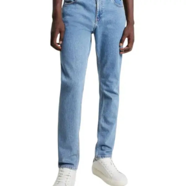 Tommy Hilfiger - Ανδρικό Παντελόνι Τζιν Ryan Slim Tapered Fit DM0DM17413-1A5 Γαλάζιο