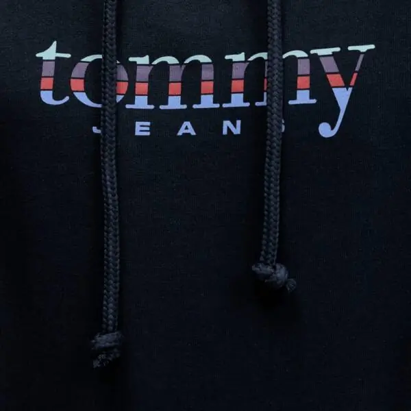 Tommy Hilfiger - Ανδρικό Φούτερ με Κουκούλα Terry DM0DM22642-C1G Μπλε Σκούρο DM0DM22642-C1G