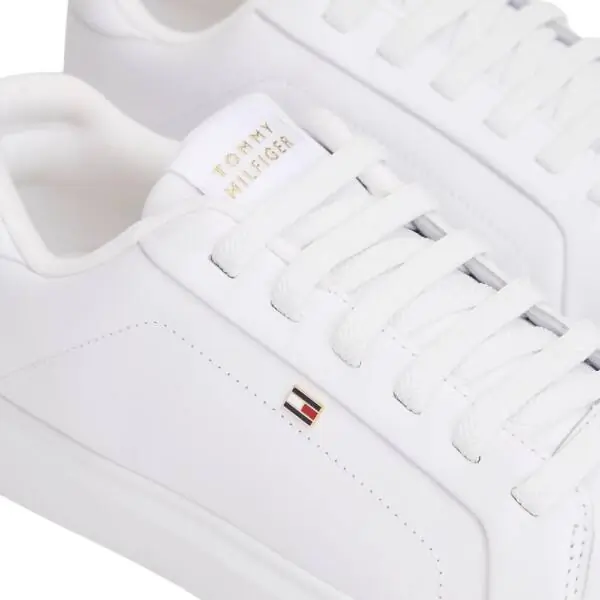 Tommy Hilfiger - Γυναικεία Sneakers Icon Court Light Weight FW0FW08948-YBS Λευκό FW0FW08948-YBS