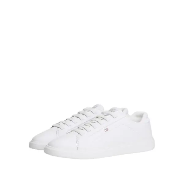 Tommy Hilfiger - Γυναικεία Sneakers Icon Court Light Weight FW0FW08948-YBS Λευκό FW0FW08948-YBS