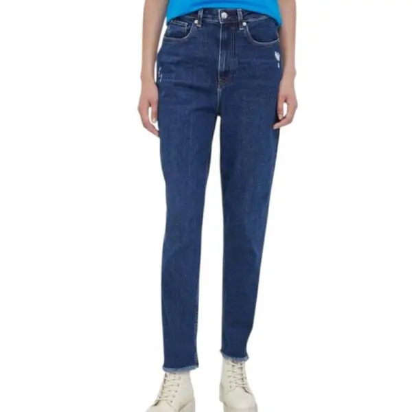 Tommy Hilfiger - Γυναικείο Jean Th Ada Carot Fit WW0WW39603-1BK Μπλε Σκούρο