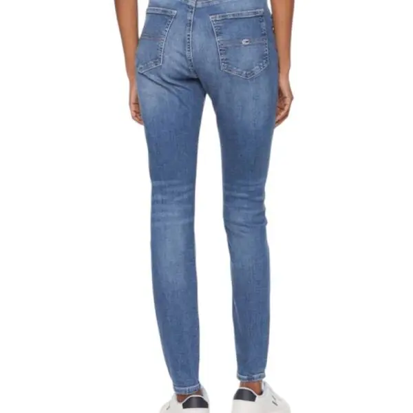Tommy Hilfiger - Γυναικείο Jean Th Sylvia Hgh Sskn Skinny Fit DW0DW17162-1A5 Μπλε DW0DW17162-1A5