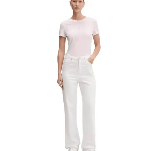 Tommy Hilfiger - Γυναικείο T-shirt Essential Regular Fit DW0DW21841-TOG Ροζ DW0DW21841-TOG