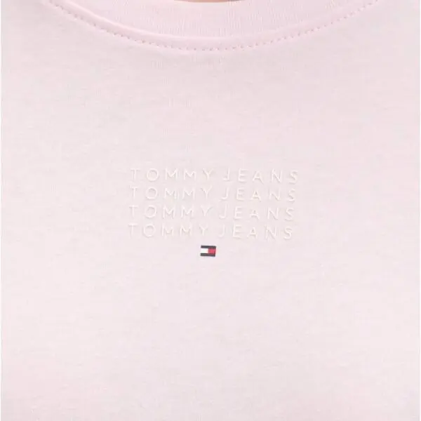 Tommy Hilfiger - Γυναικείο T-shirt Essential Regular Fit DW0DW21841-TOG Ροζ DW0DW21841-TOG