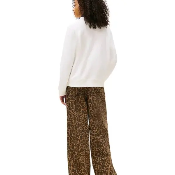 Tommy Hilfiger - Γυναικείο Φούτερ Tonal Flag Sweatshirt Regular Fit DW0DW22564-YBL Εκρού DW0DW22564-YBL