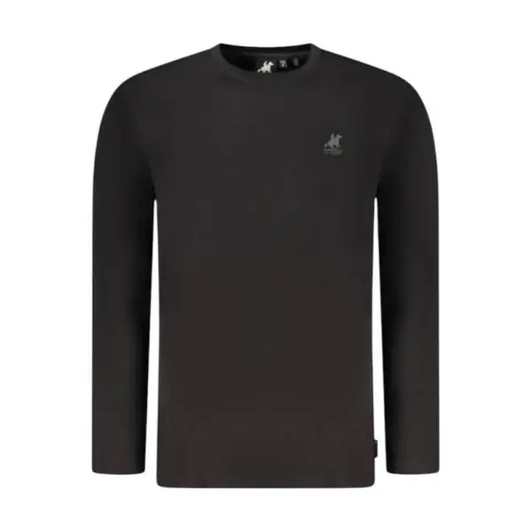 U.S. Grand Polo - Ανδρικό T-Shirt Με Λογότυπο Paguro AU02834-A7250 Μαύρο AU02834-A7250