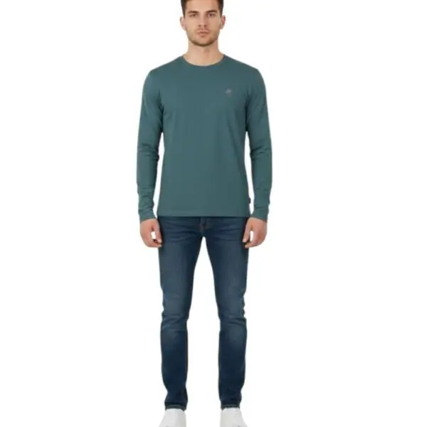 U.S. Grand Polo - Ανδρικό T-Shirt Με Λογότυπο Paguro AU02834-A12500 Πετρόλ