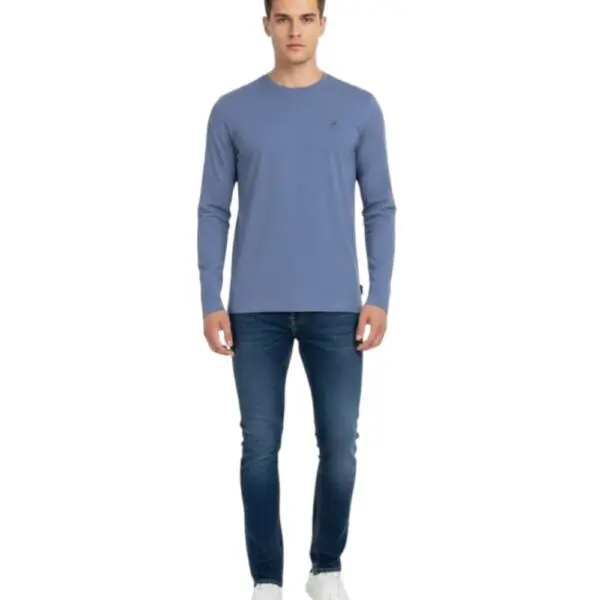 U.S. Grand Polo - Ανδρικό T-Shirt Με Λογότυπο Paguro AU02834-A7400 Μπλε