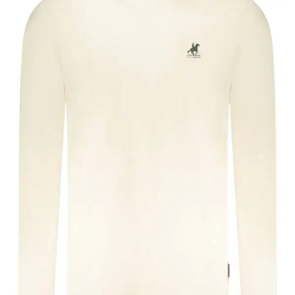 U.S. Grand Polo - Ανδρικό T-Shirt Με Λογότυπο Paguro AU02834-A0952 Μπεζ AU02834-A0952