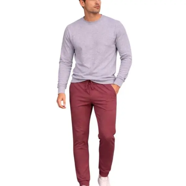 U.S. Polo Assn. - Ανδρικό Παντελόνι Φόρμας 63026-53223-359 Μπορντό 63026-53223-359