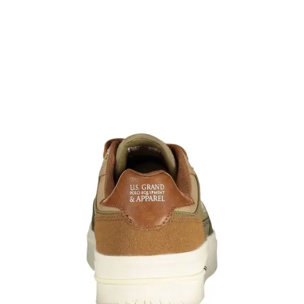 U.S.Grand Polo - Ανδρικά Sneakers Equipment Linux Mix GPM524116S-7262 Μπεζ GPM524116S-7262