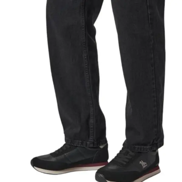 U.S.Grand Polo - Ανδρικά Sneakers Equipment Rennes LTX GPM523002-2020 Μαύρο GPM523002-2020