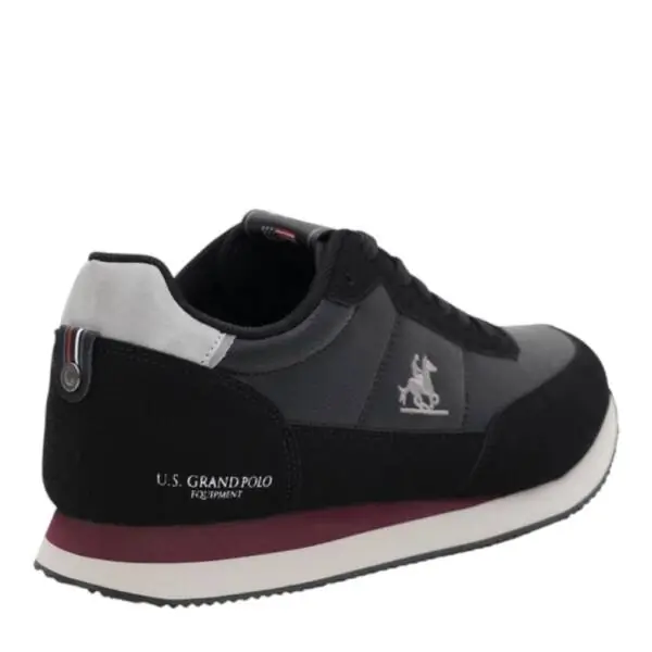 U.S.Grand Polo - Ανδρικά Sneakers Equipment Rennes LTX GPM523002-2020 Μαύρο GPM523002-2020