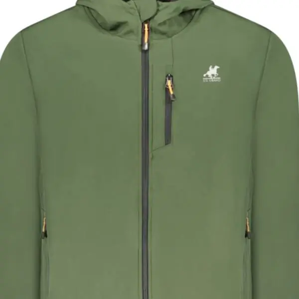 U.S.Grand Polo - Ανδρικό Μεταβατικό Μπουφάν Hermes AU02815-A12100 Πράσινο AU02815-A12100