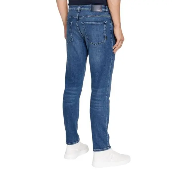 Boss - Ανδρικό Παντελόνι Re Maine Bc-C Compass Regular Jean 50501843-427 Μπλε 50501843-427