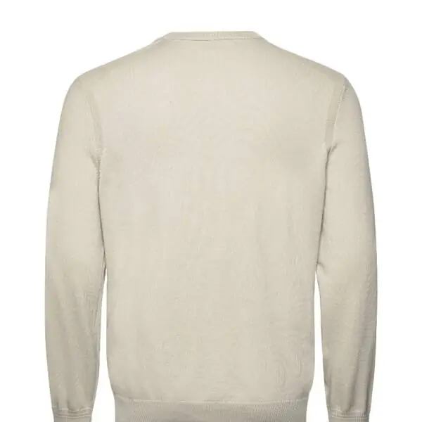 Boss - Ανδρικό Πουλόβερ Asac_C Knitwear 50508766-271 Μπεζ 50508766-271