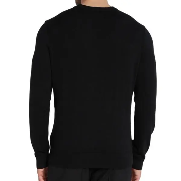 Boss - Ανδρικό Πουλόβερ Asac_C Knitwear 50508766-001 Μαύρο 50508766-001