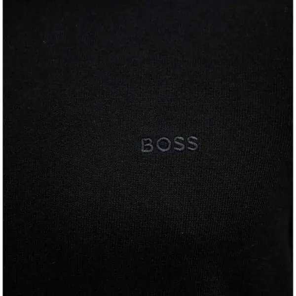 Boss - Ανδρικό Πουλόβερ Asac_C Knitwear 50508766-001 Μαύρο 50508766-001