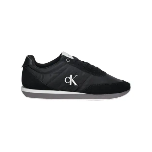Calvin Klein - Ανδρικά Sneakers Ck Retro Runner Ess Mix Mat YM0YM01361-01Q Μαύρο