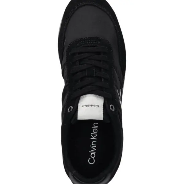 Calvin Klein - Ανδρικά Sneakers Ck Retro Runner Ess Mix Mat YM0YM01361-01Q Μαύρο YM0YM01361-01Q