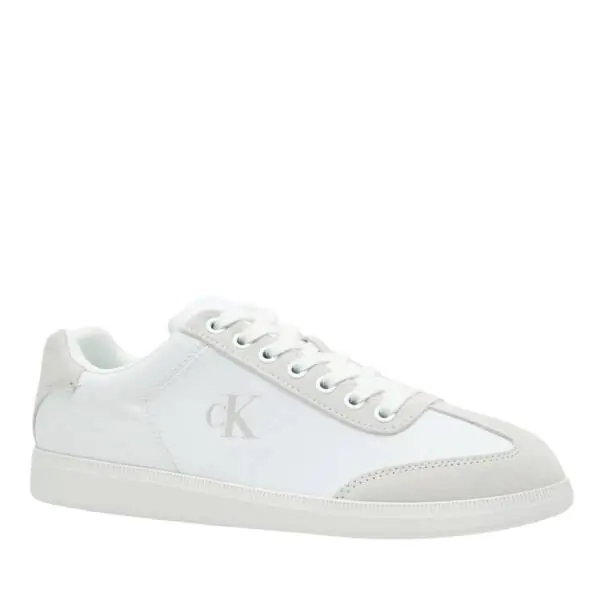 Calvin Klein - Ανδρικά Sneakers Low Cupsole Laceup Su HM0HM02069-0K4 Λευκό