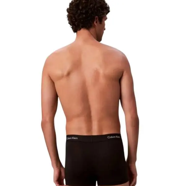 Calvin Klein - Ανδρικά Μποξεράκια 3Pack Icon Logo Graphic LV00NB4476-UB1 Μαύρο LV00NB4476-UB1