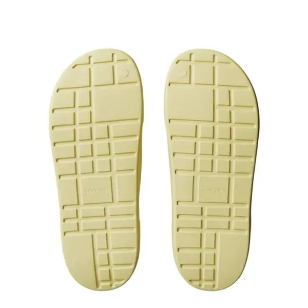 Calvin Klein - Ανδρικές Παντόφλες *J Chunky Slide Onepiece Ru YM0YM01394-ZA5 Κίτρινο YM0YM01394-ZA5