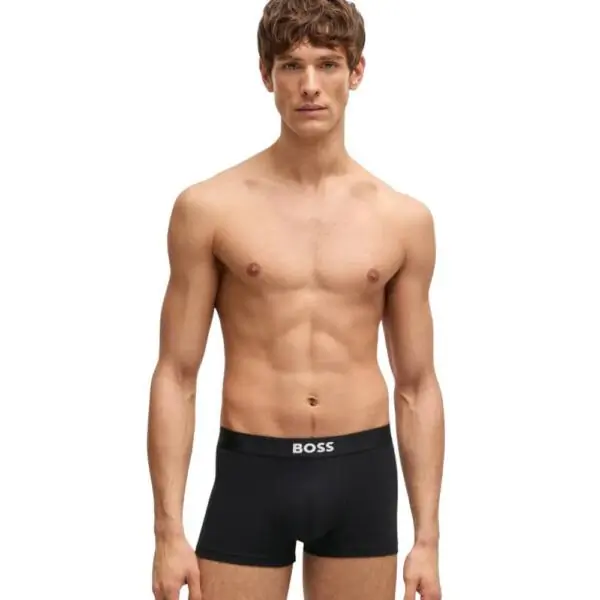 Hugo Boss - Ανδρικά Μποξεράκια Bold Bodywear 3Pack 50544263-001 Μαύρο 50544263-001