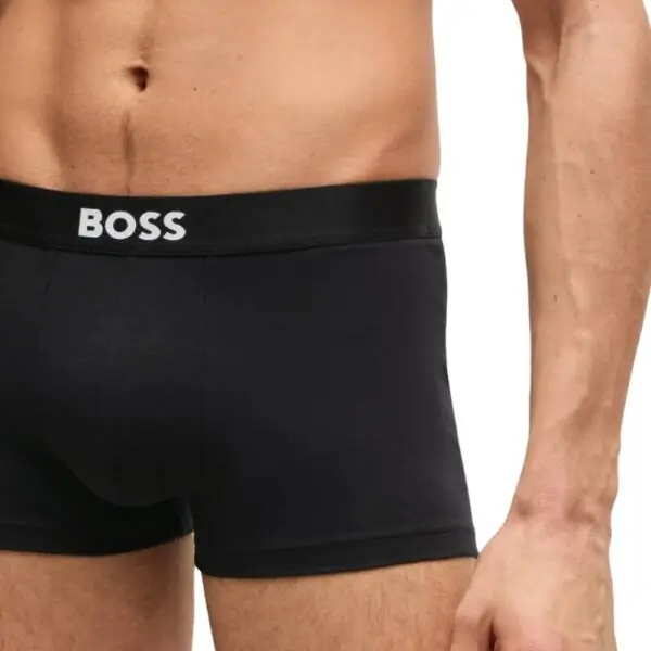 Hugo Boss - Ανδρικά Μποξεράκια Bold Bodywear 3Pack 50544263-001 Μαύρο 50544263-001