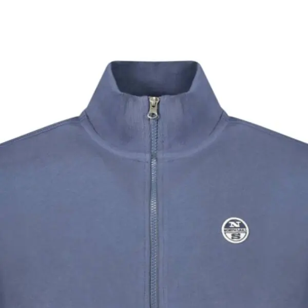 North Sails - Ανδρική Ζακέτα Φούτερ 993037-000-0772 Μπλε Του Ουρανού 993037-000-0772