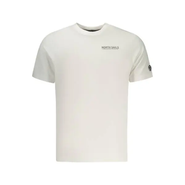 North Sails - Ανδρικό T-shirt Κοντομάνικο 996042-000-0101 Λευκό 996042-000-0101